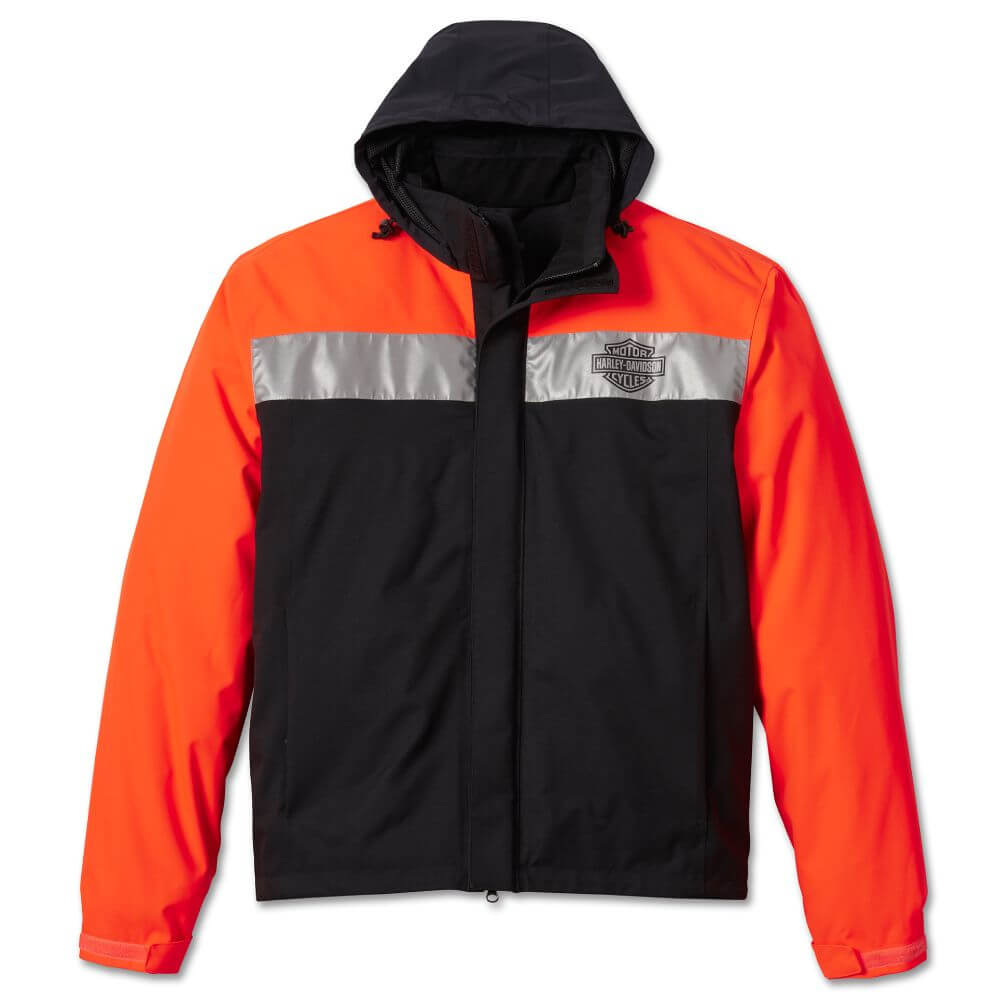Harley-Davidson Men's Full Speed II Waterproof Rain Jacket - Endless Racegear
