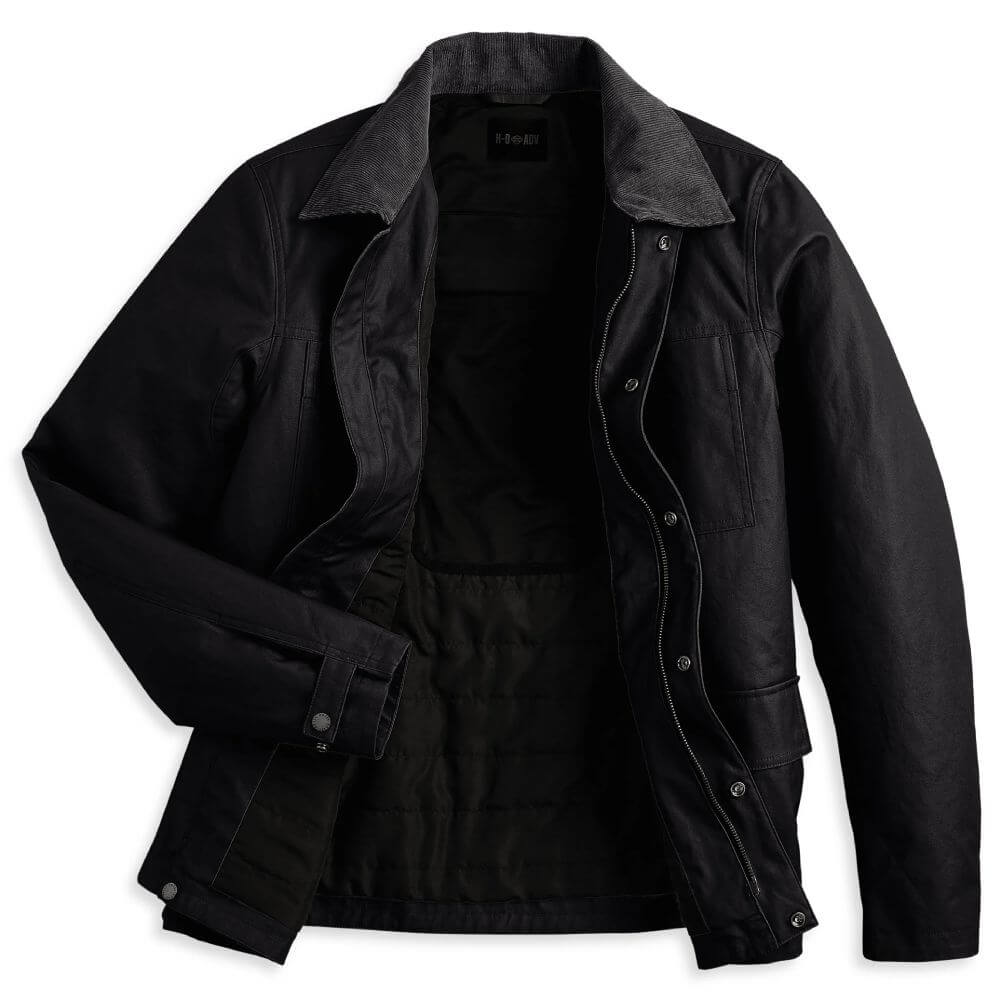 Harley-Davidson Men's Mesa ADV Waxed Riding Jacket Black Harley-Davidson