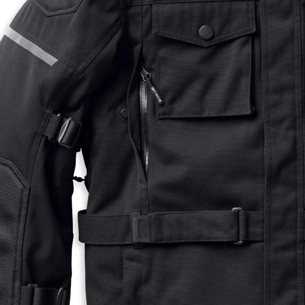 Harley-Davidson Men's Quest Triple Vent System Jacket Black Harley-Davidson