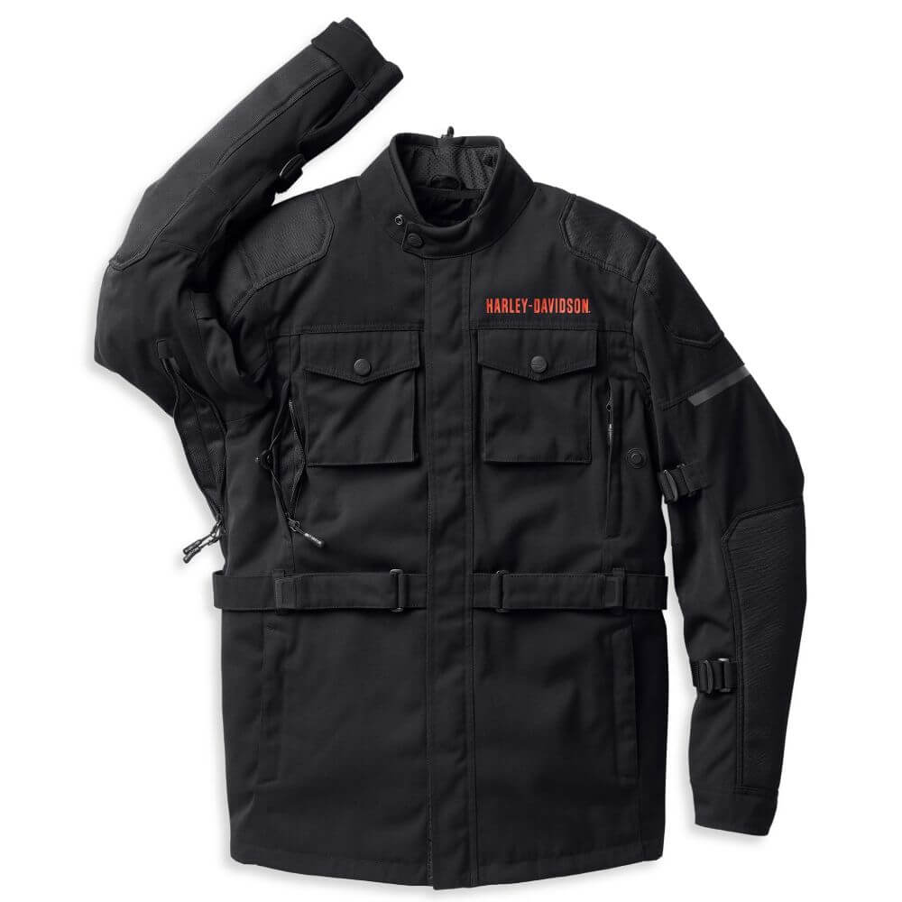 Harley-Davidson Men's Quest Triple Vent System Jacket Black Harley-Davidson