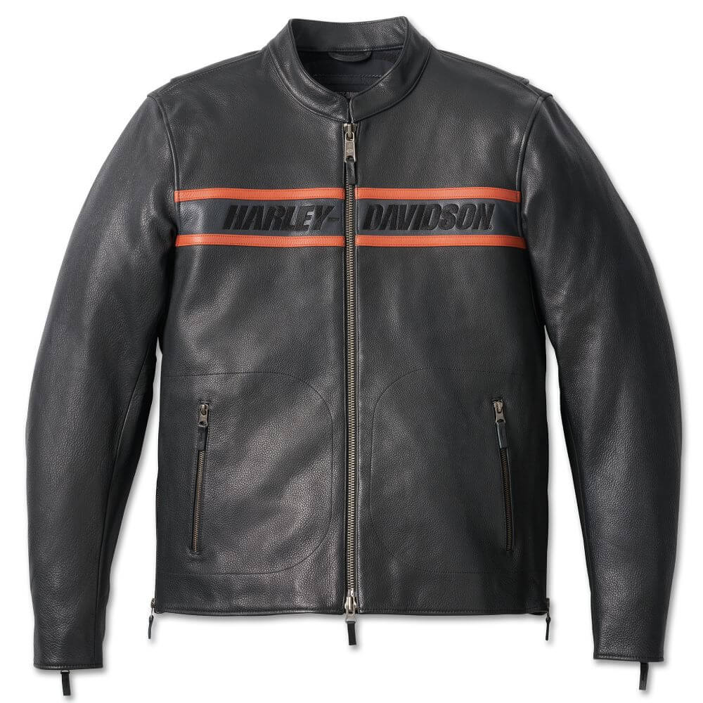 Harley-Davidson Men's Victory Lane II Leather Jacket - Black - Endless Racegear
