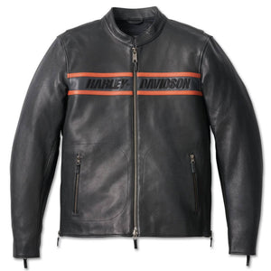 Harley-Davidson Men's Victory Lane II Leather Jacket - Black - Endless Racegear