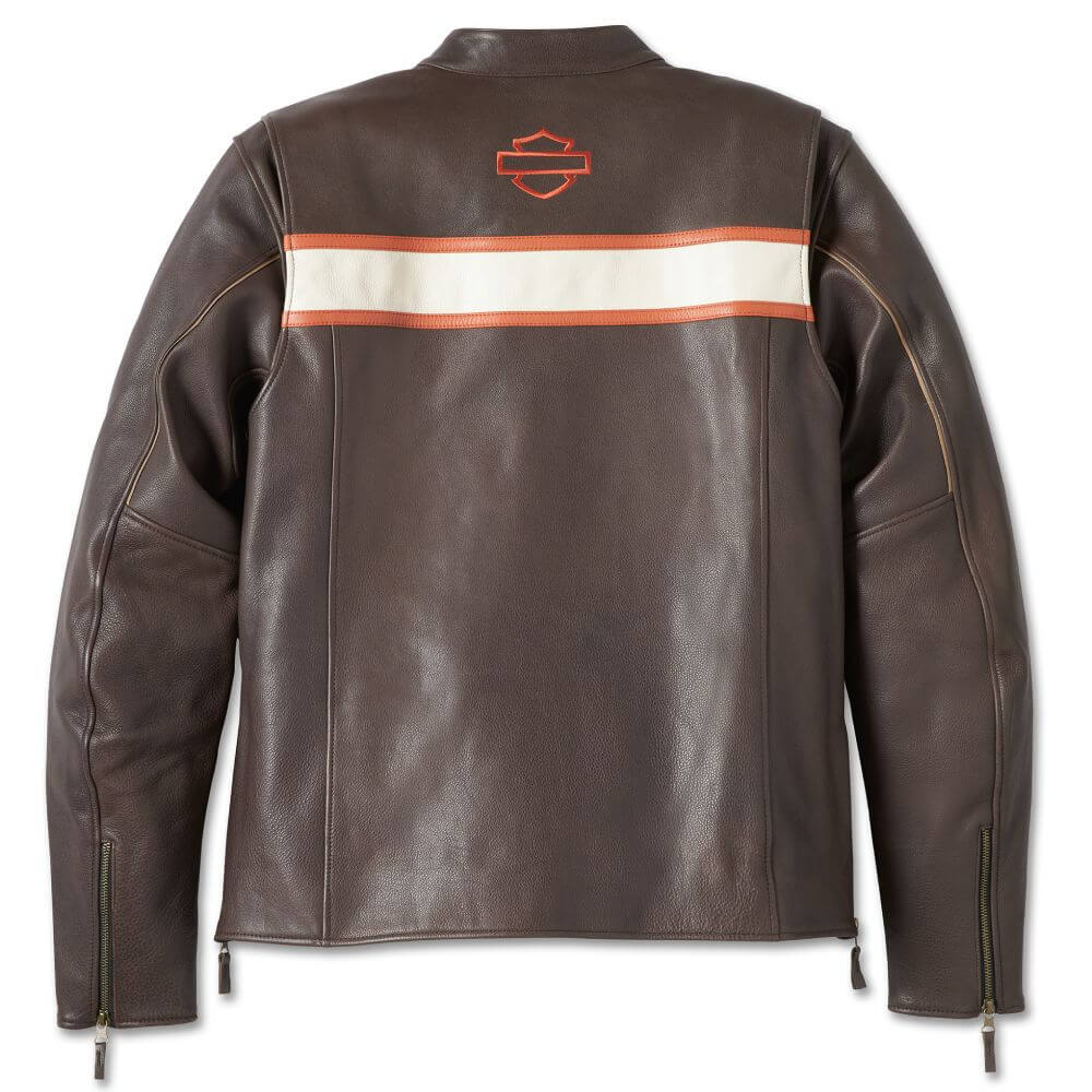 Harley-Davidson Men's Victory Lane II Leather Jacket - Java Harley-Davidson