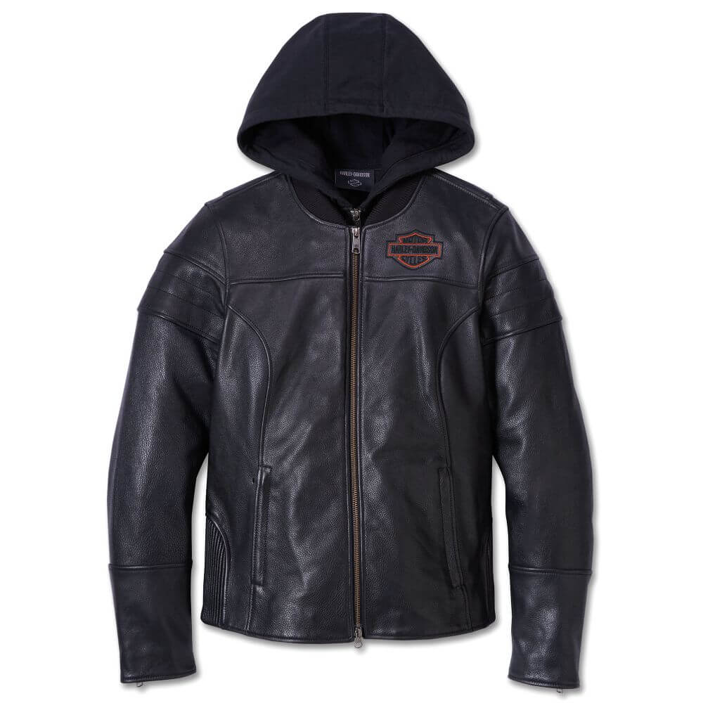 Harley-Davidson Women's Miss Enthusiast 2.0 Leather 3-in-1 Jacket Harley-Davidson