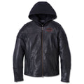 Harley-Davidson Women's Miss Enthusiast 2.0 Leather 3-in-1 Jacket Harley-Davidson