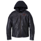 Harley-Davidson Women's Miss Enthusiast 2.0 Leather 3-in-1 Jacket Harley-Davidson