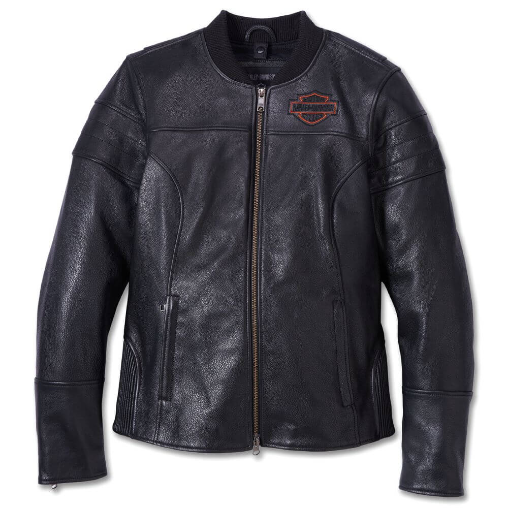 Harley-Davidson Women's Miss Enthusiast 2.0 Leather 3-in-1 Jacket Harley-Davidson