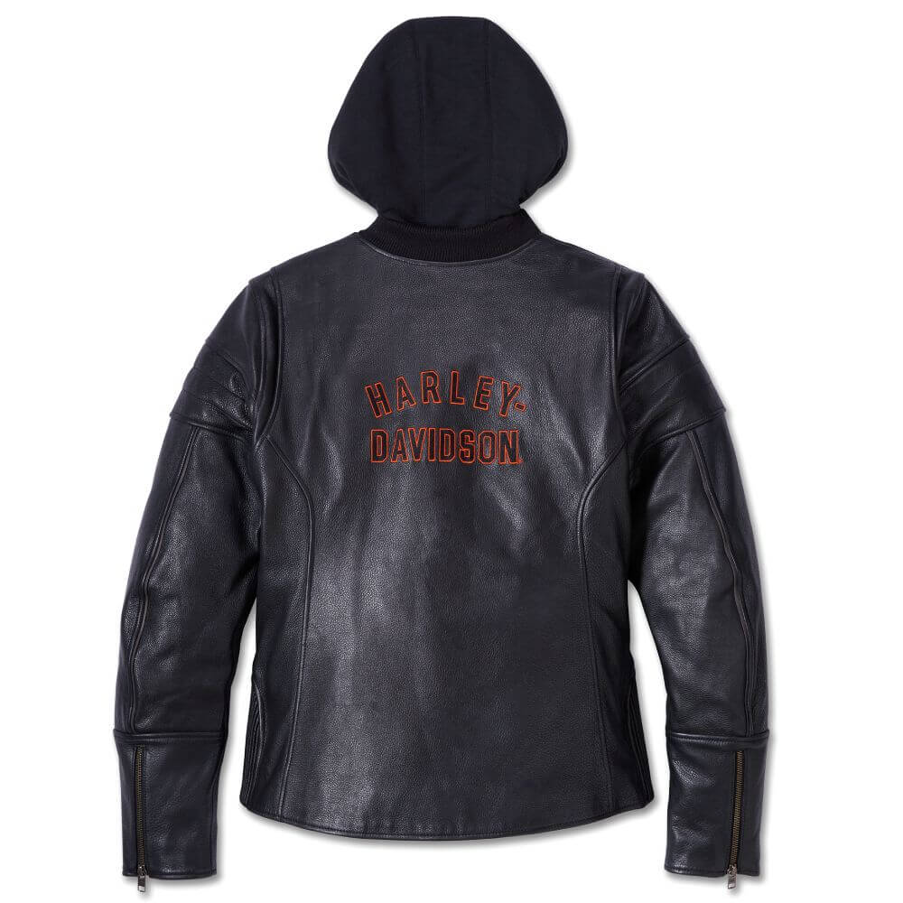 Harley-Davidson Women's Miss Enthusiast 2.0 Leather 3-in-1 Jacket Harley-Davidson