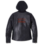 Harley-Davidson Women's Miss Enthusiast 2.0 Leather 3-in-1 Jacket Harley-Davidson