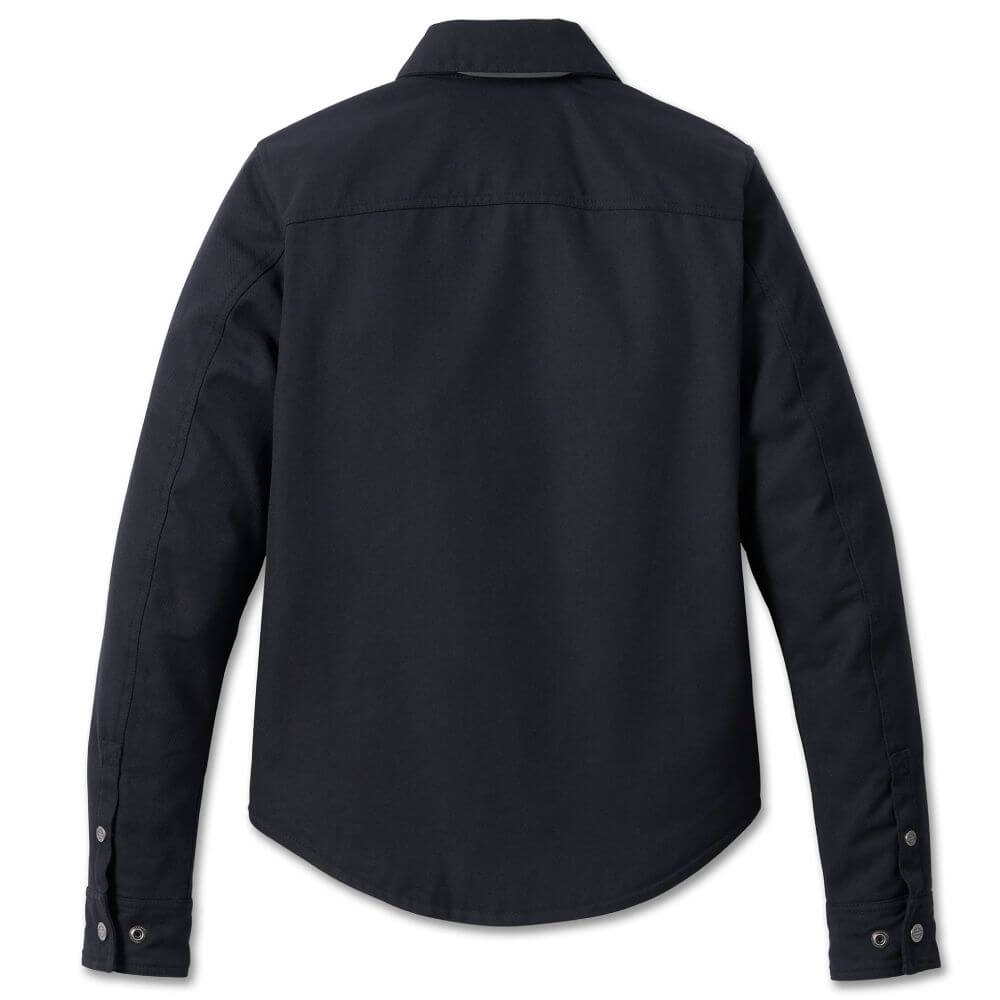 Harley-Davidson Women's Operative Riding Shirt Jacket Black Harley-Davidson