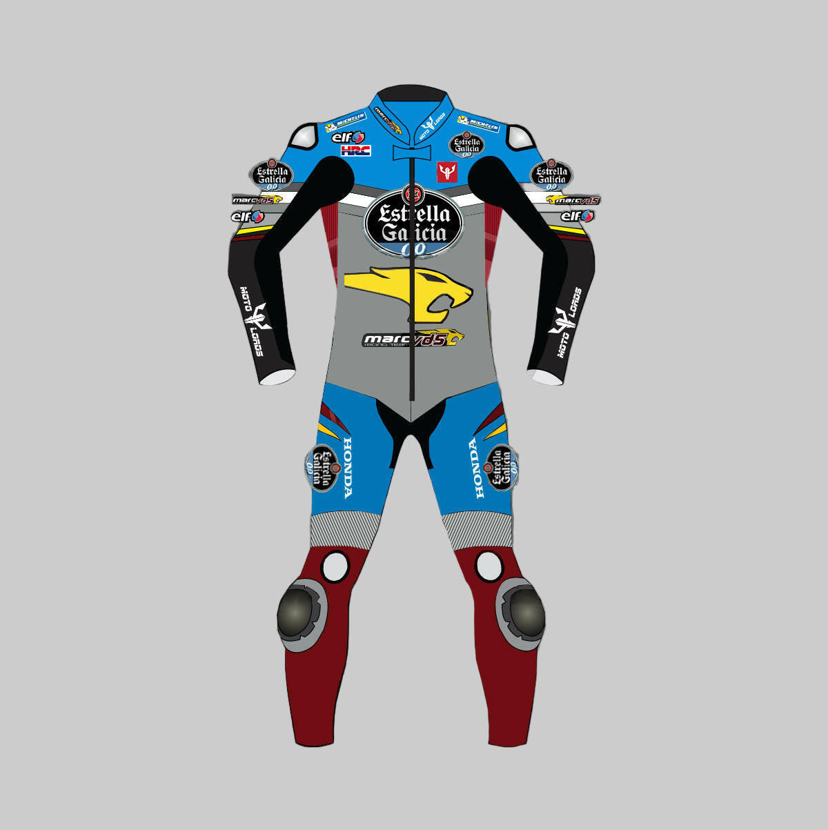 Honda Jack Miller MotoGP 2016 Racing Suit – Premium Leather" Endless Racegear
