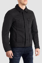 HUSKY JACKET BLACK – Sherpa Trucker Motorcycle Jacket Unisex Pando Moto