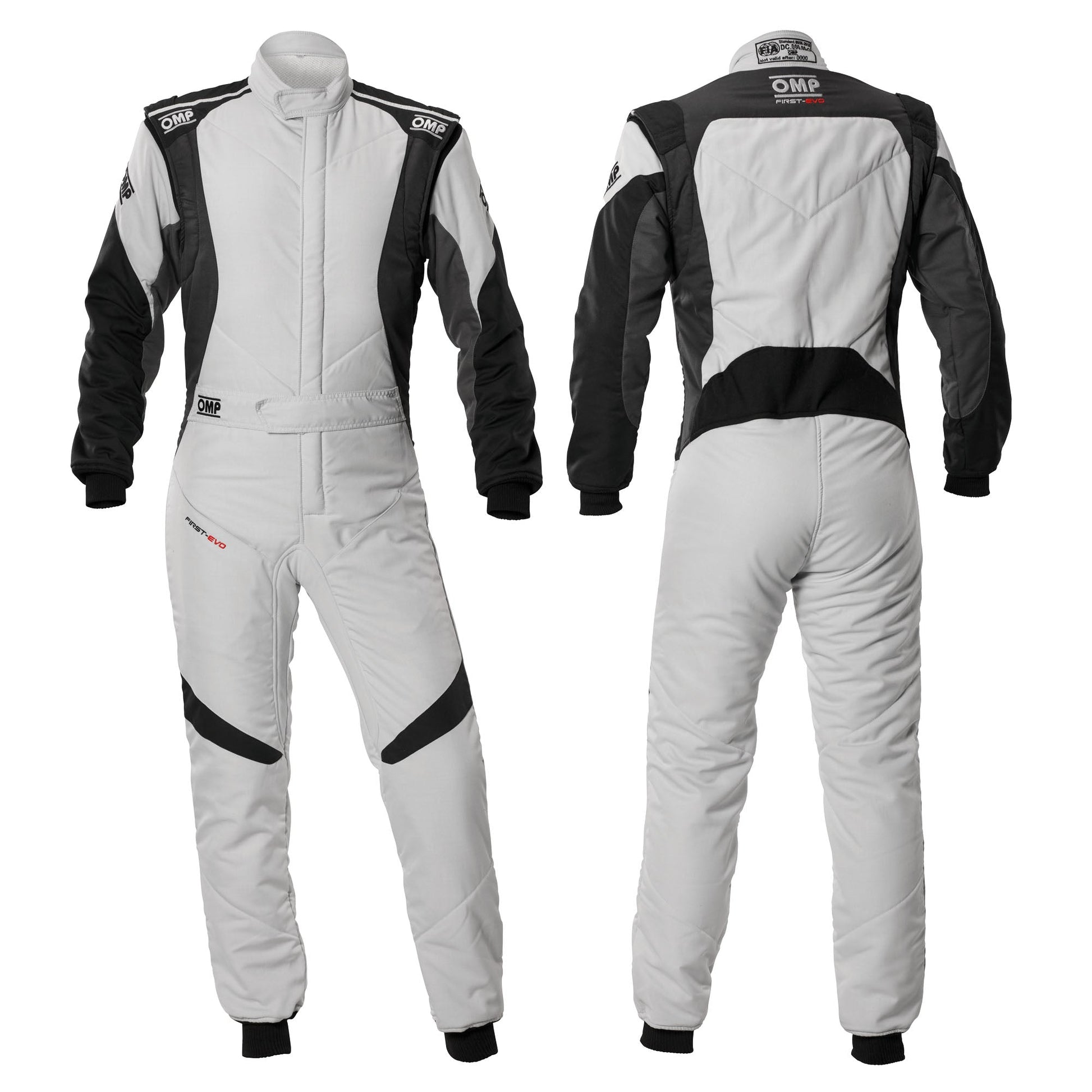 2025 OMP First Evo Race Suit Entry Level Fireproof Overalls FIA 8856-2018 Spec OMP