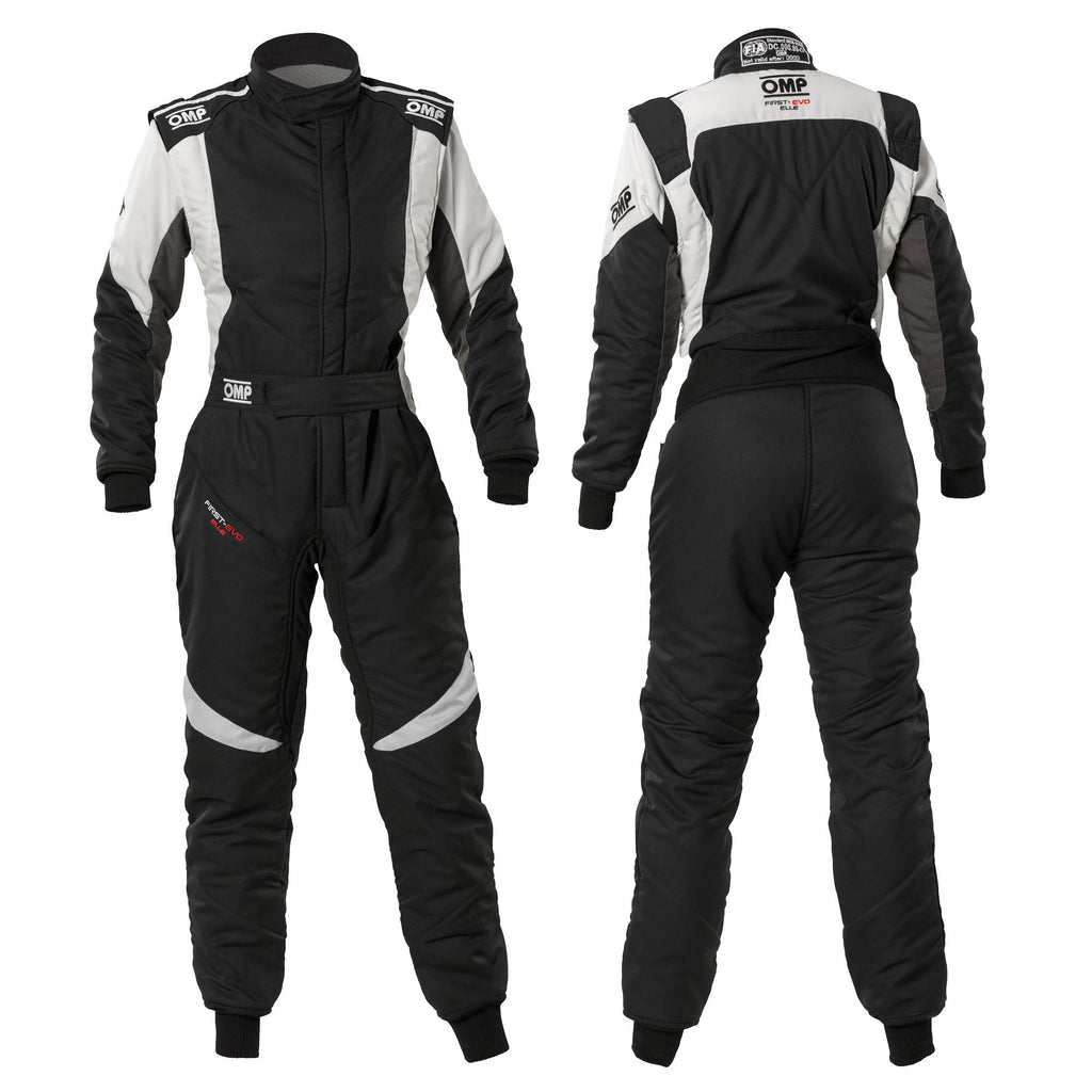 2025 OMP First Evo Elle Race Suit Ladies Womens Girls Fireproof FIA 8856-2018 OMP