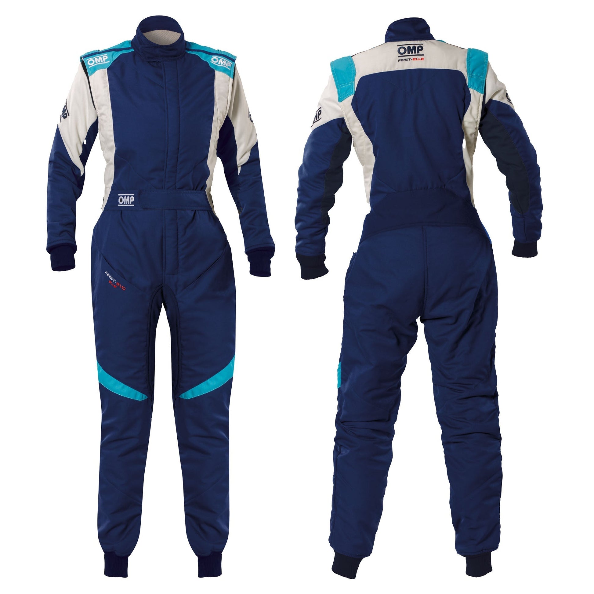 2025 OMP First Evo Elle Race Suit Ladies Womens Girls Fireproof FIA 8856-2018 OMP
