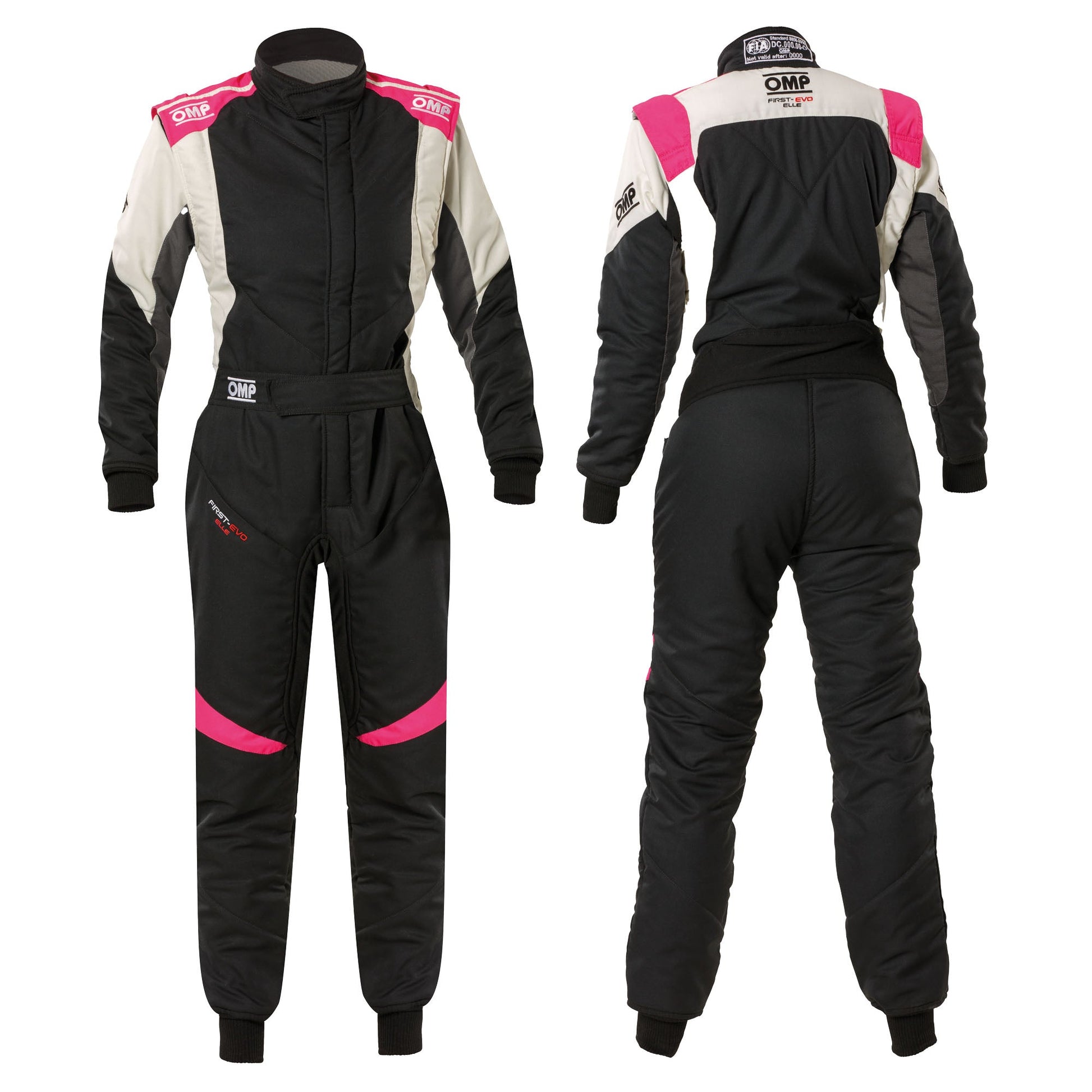 2025 OMP First Evo Elle Race Suit Ladies Womens Girls Fireproof FIA 8856-2018 OMP