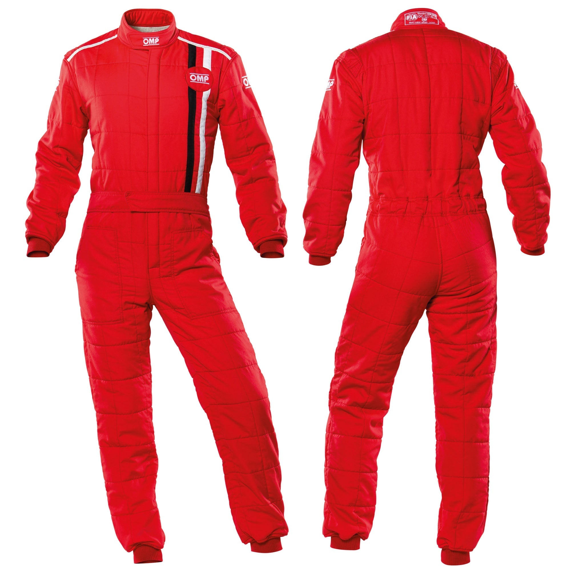 OMP Classic Race Suit Fireproof Vintage 1970s Retro Style FIA 8856-2018 Approved OMP