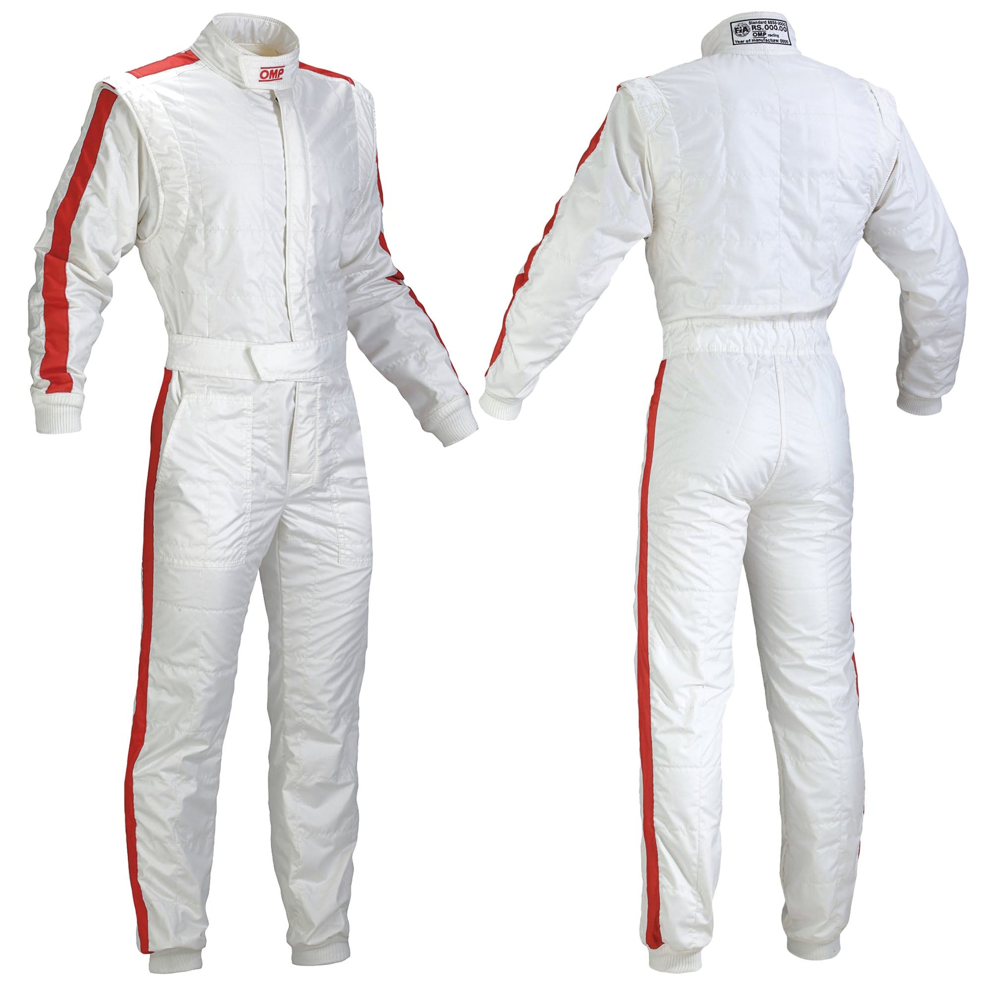 OMP One Vintage Race Suit F1 1960s Style FIA 8856-2018 Fireproof Racing Rally OMP