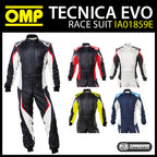 OMP Tecnica Evo Racing Driver Suit Latest Updated Design FIA 8856-2018 Approved OMP