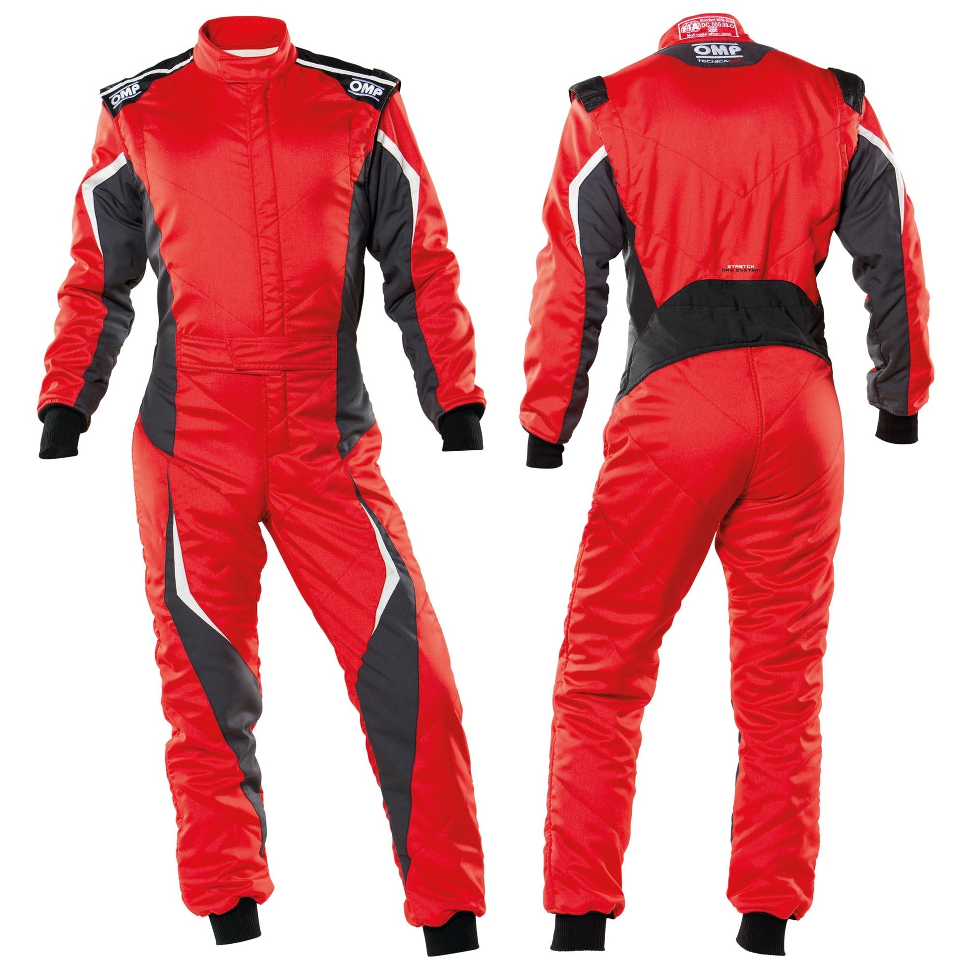 2025 OMP Tecnica Evo Race Suit Fireproof Overalls FIA 8856-2018 Racing OMP