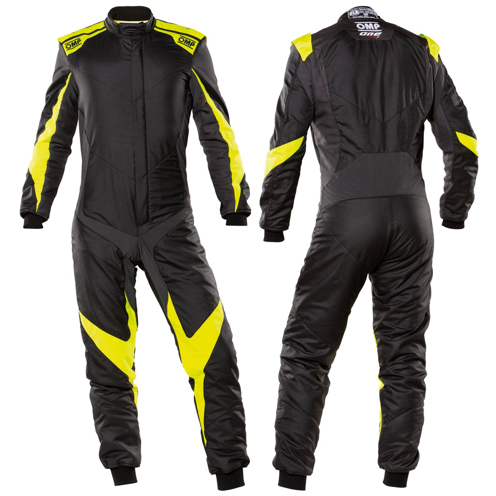 OMP Evo X Race Suit Professional Ultra-Light FIA 8856-2018 Approved Fireproof OMP