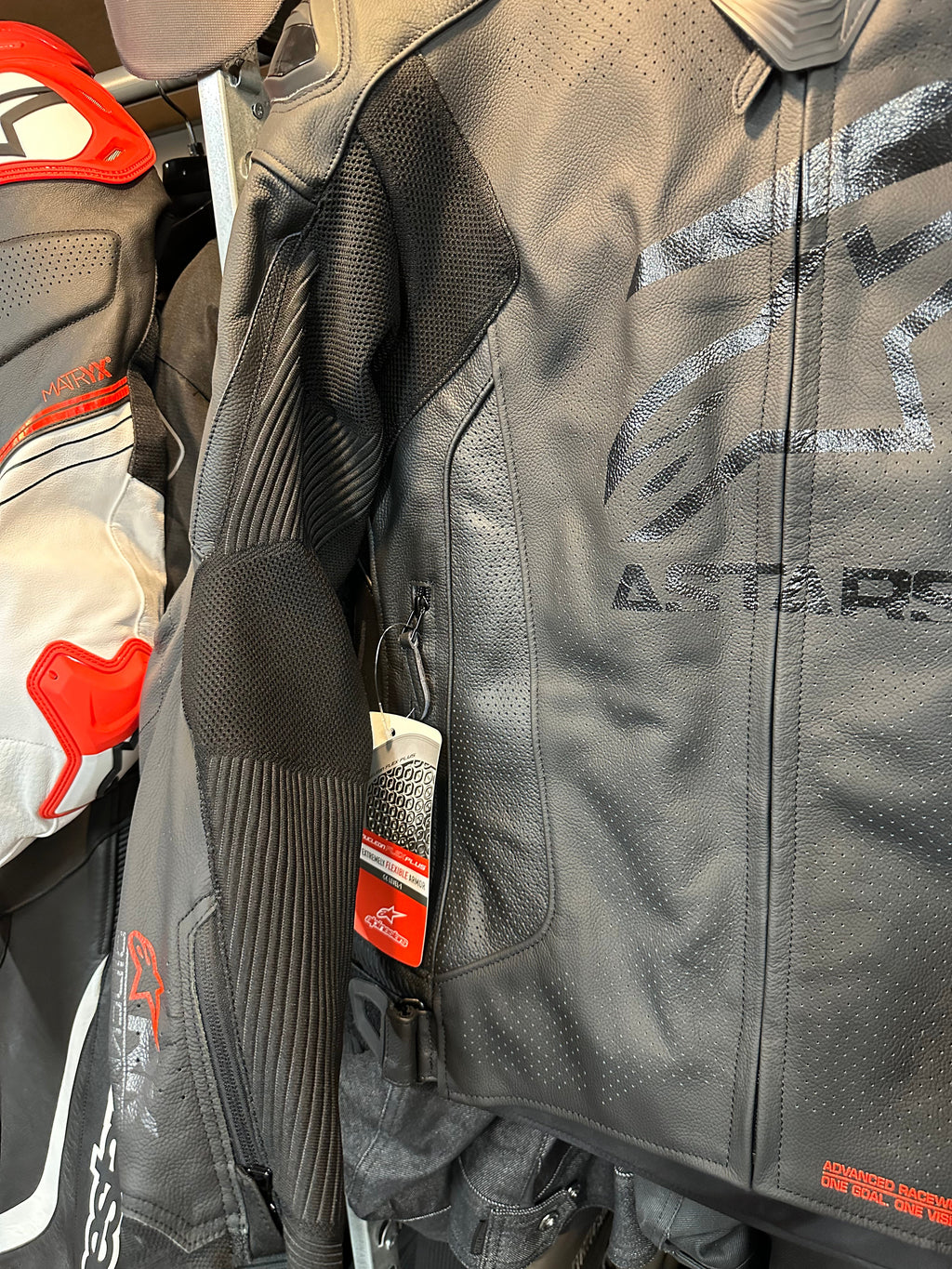 Alpinestars GP Plus R v4 Rideknit Leather Jacket Alpinestars