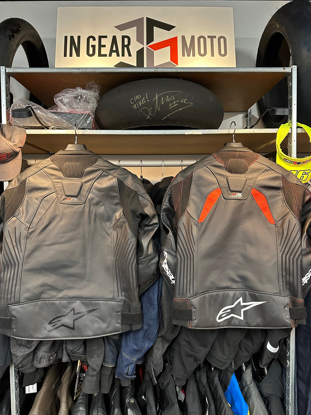 Alpinestars GP Plus R v4 Rideknit Leather Jacket Alpinestars