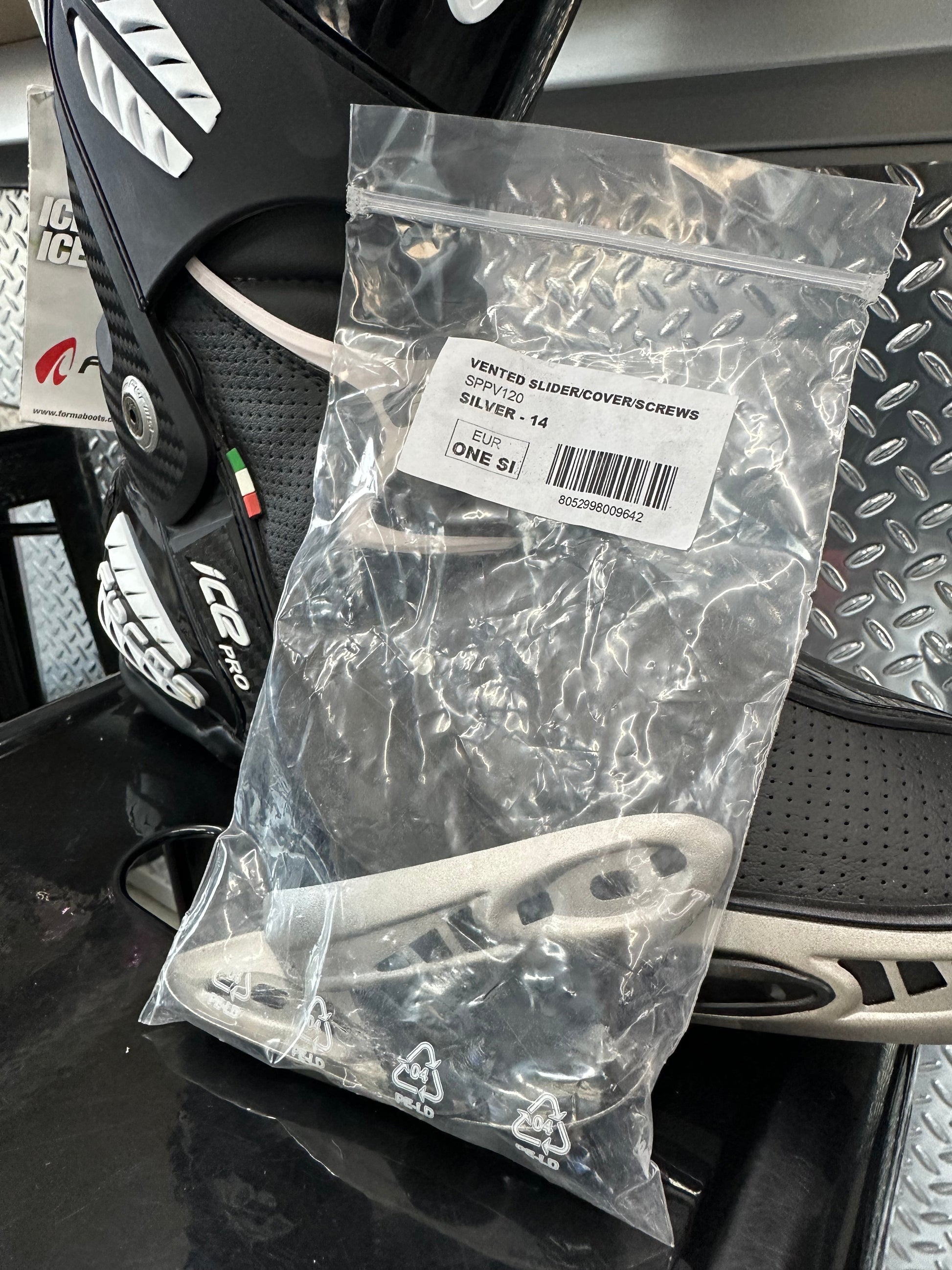 Forma Ice Pro, Freccia, Mirage and Axel Replacement Toe Sliders Forma