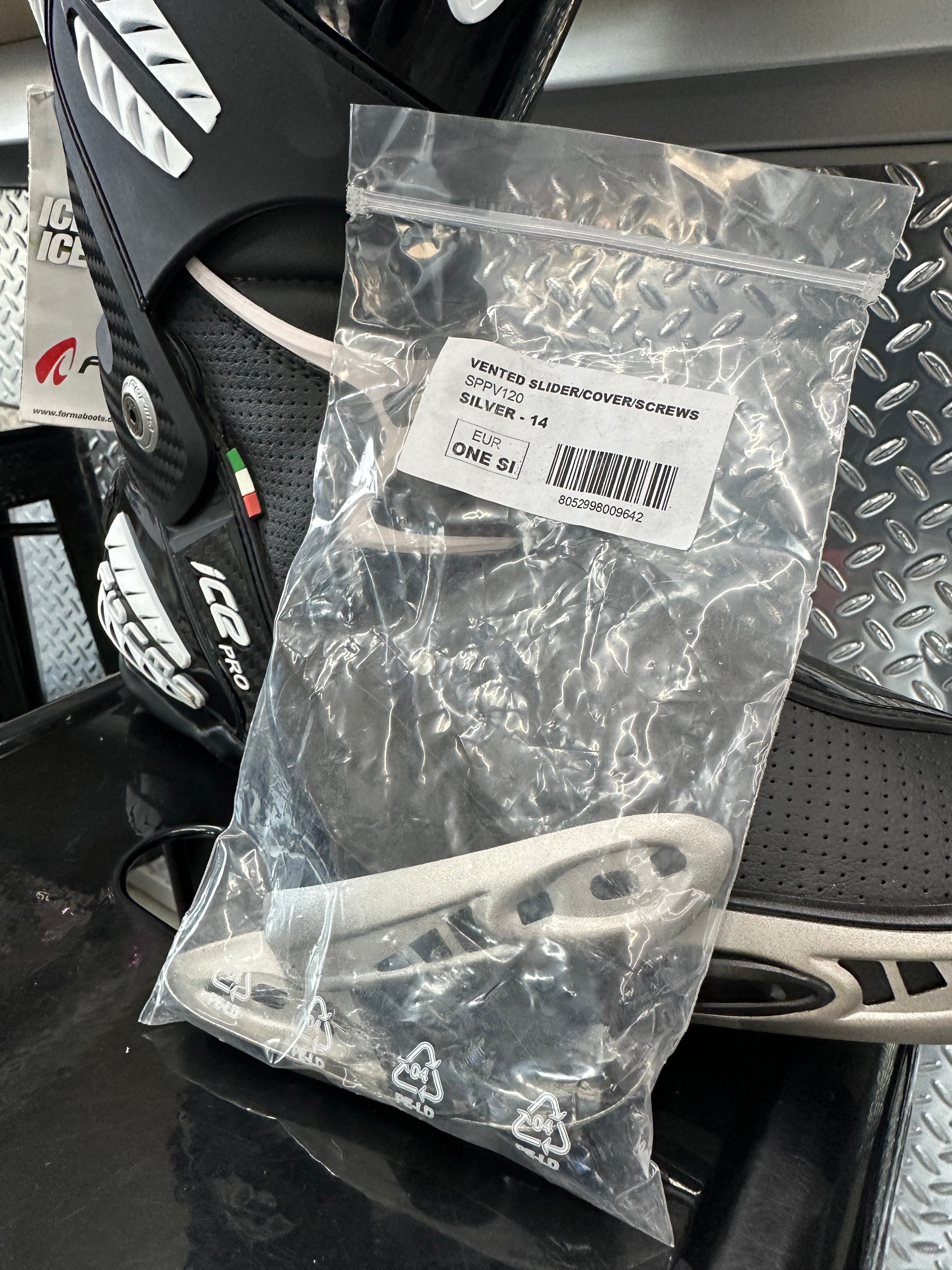 Forma Ice Pro, Freccia, Mirage and Axel Replacement Toe Sliders Forma