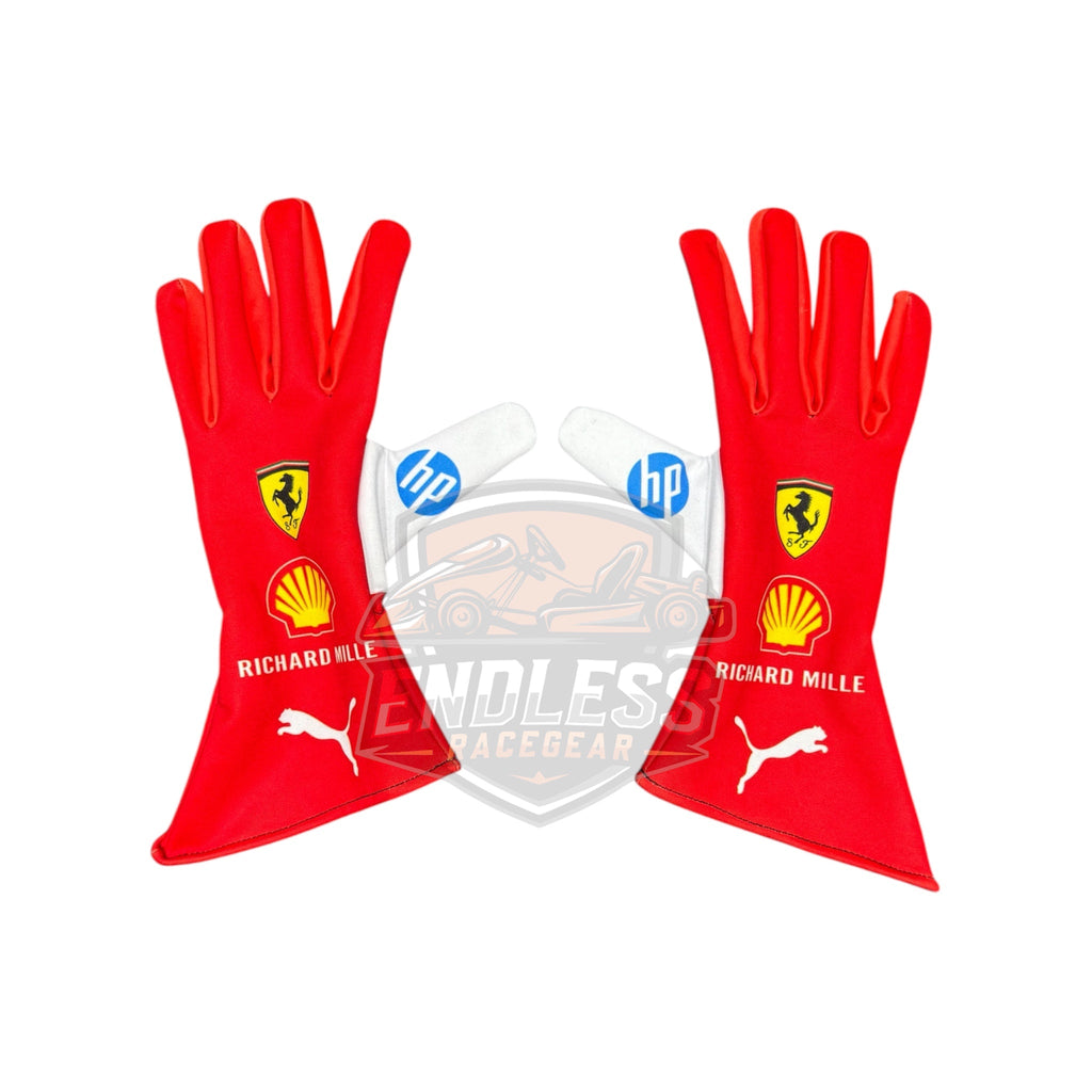 2025 Scuderia Ferrari F1 GP Gloves – Replica Gloves Endless Racegear