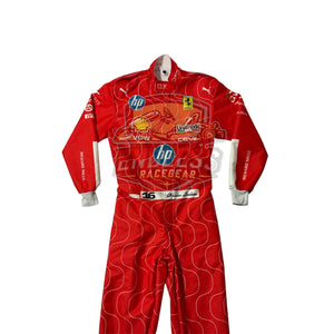 2025 Scuderia Ferrari HP F1 Team Monza GP Replica Race Suit Endless Racegear