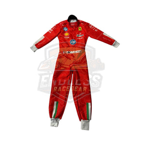 2025 Scuderia Ferrari Lewis Hamilton HP F1 Team Monza GP Replica Race Suit Endless Racegear