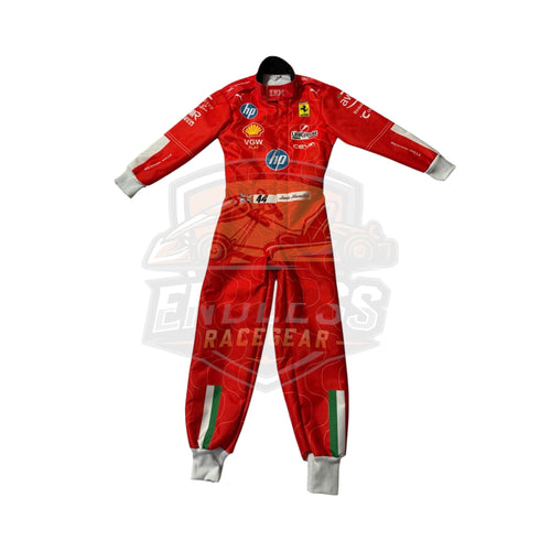 2025 Scuderia Ferrari Lewis Hamilton HP F1 Team Monza GP Replica Race Suit Endless Racegear