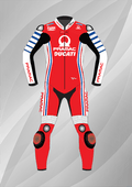 Jack Miller Ducati Paramac MotoGP 2020 Leather Race Suit Endless Racegear