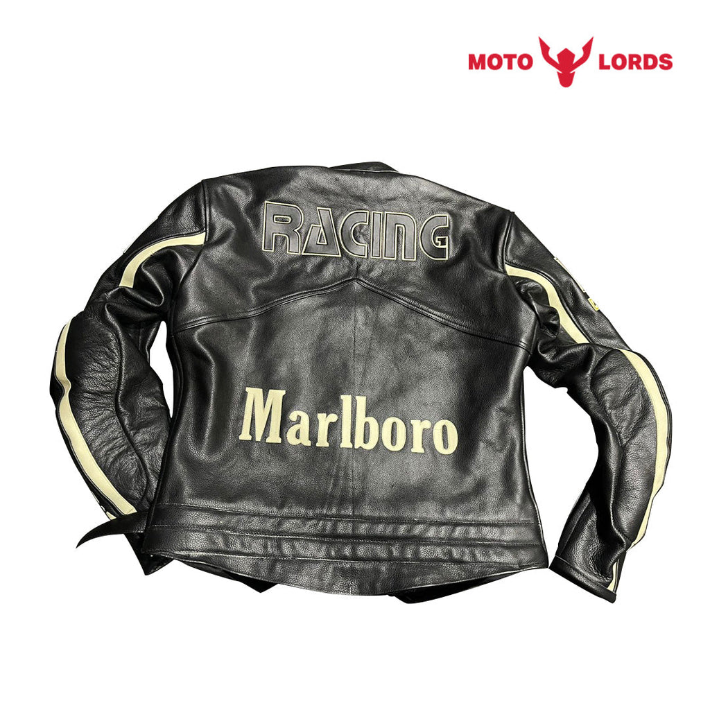 Marlboro Leather jacket Causal and Motorcycle For Men Endless Racegear