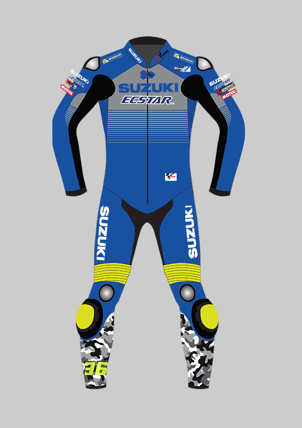 Joan Mir 2019 MotoGP Racing Suit - Suzuki Ecstar Endless Racegear