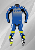 Joan Mir Suzuki Racing Suit - Ecstar MotoGP 2020 Leather Endless Racegear