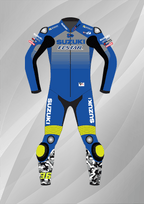 Joan Mir Suzuki Racing Suit - Ecstar MotoGP 2020 Leather Endless Racegear