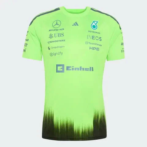 Mercedes - AMG Petronas Formula One 2026 Men's Team Set Up Jersey - Green Mercedes AMG Petronas