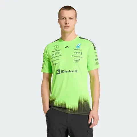 Mercedes - AMG Petronas Formula One 2026 Men's Team Set Up Jersey - Green Mercedes AMG Petronas
