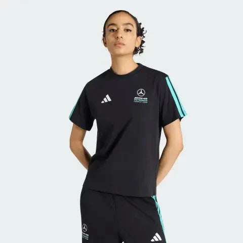 Mercedes - AMG Petronas Formula One Women's DNA T-Shirt - Black Mercedes AMG Petronas