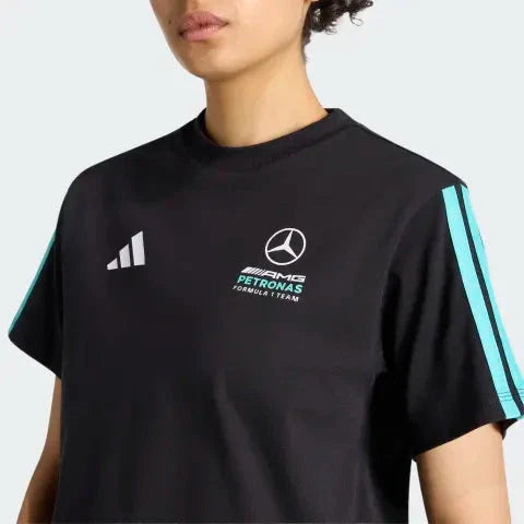 Mercedes - AMG Petronas Formula One Women's DNA T-Shirt - Black Mercedes AMG Petronas