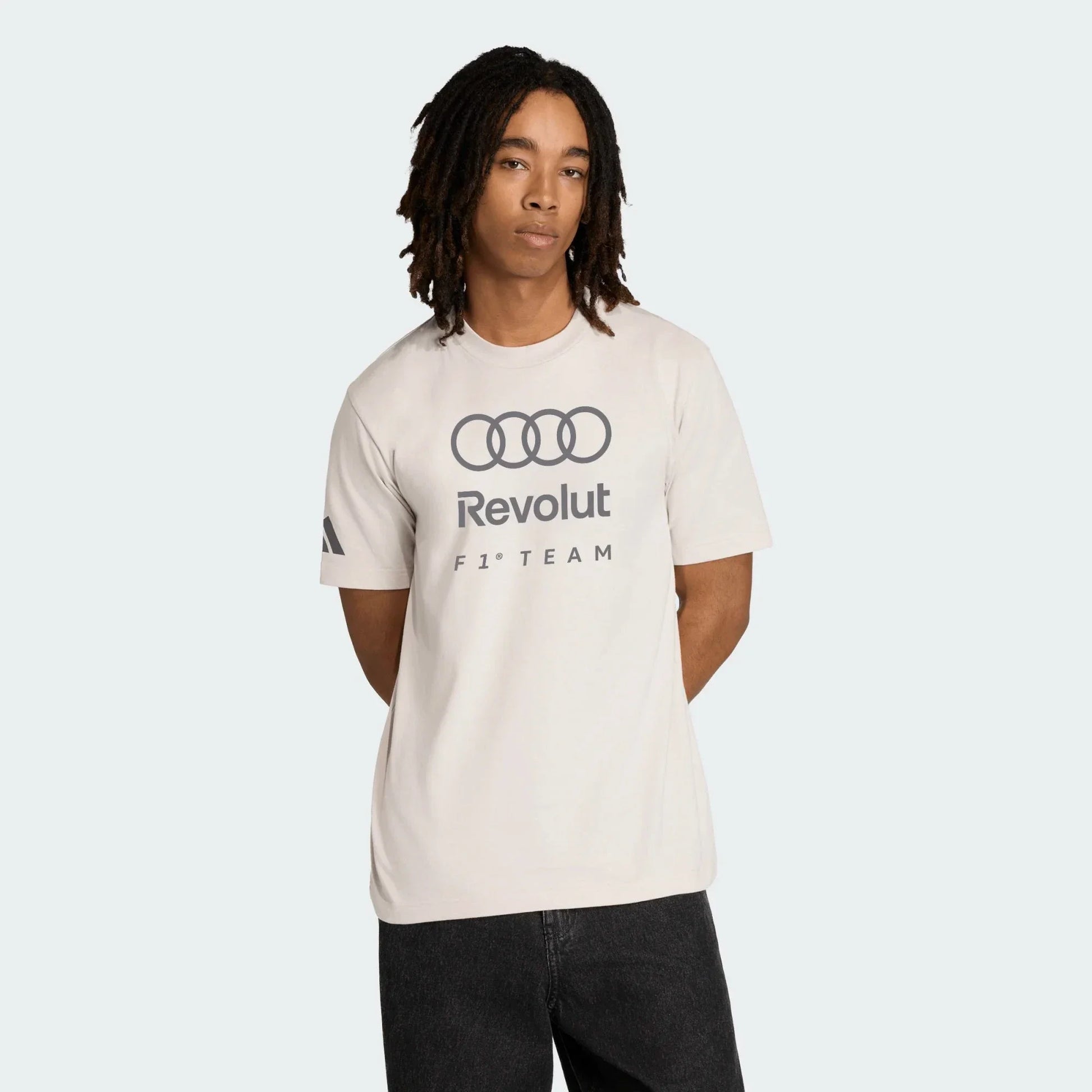 Audi Formula One Men's DNA Graphic T-Shirt - White Audi F1