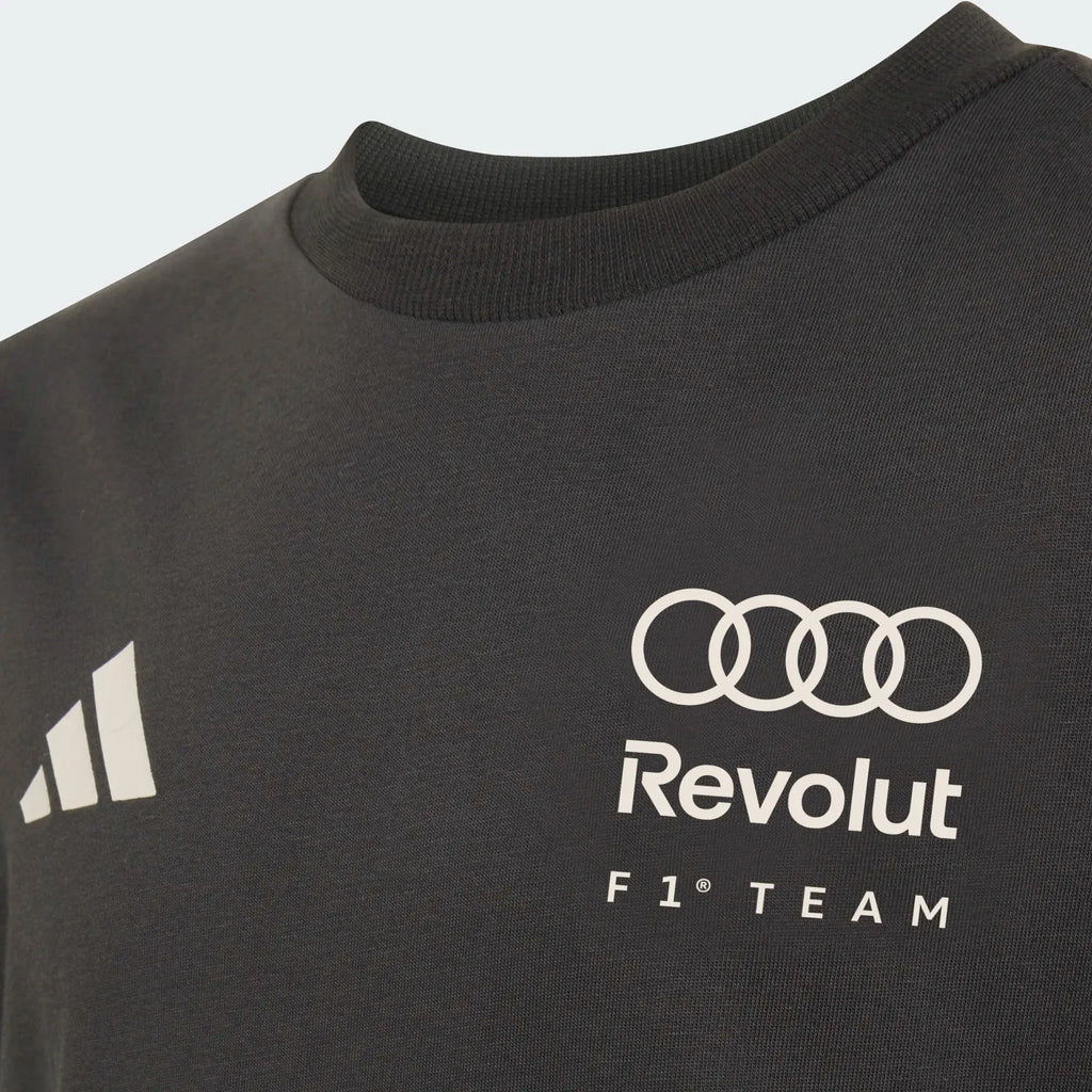Audi Formula One Kids DNA T-Shirt - Youth Black Audi F1