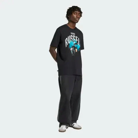 Mercedes - AMG Petronas Formula One George Russell Men's Graphic T-Shirt - Black Mercedes AMG Petronas