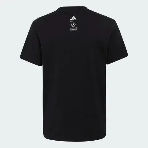 Mercedes - AMG Petronas Formula One Kimi Antonelli Kids Graphic T-Shirt - Youth Black Mercedes AMG Petronas