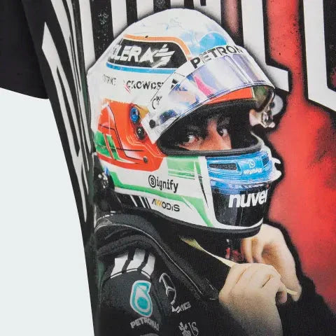 Mercedes - AMG Petronas Formula One Kimi Antonelli Kids Graphic T-Shirt - Youth Black Mercedes AMG Petronas