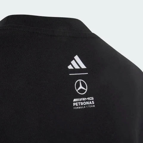 Mercedes - AMG Petronas Formula One Kimi Antonelli Kids Graphic T-Shirt - Youth Black Mercedes AMG Petronas