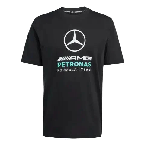 Mercedes - AMG Petronas Formula One Men's DNA Graphic T-Shirt - Black/White T-shirts Mercedes AMG Petronas XS Black 