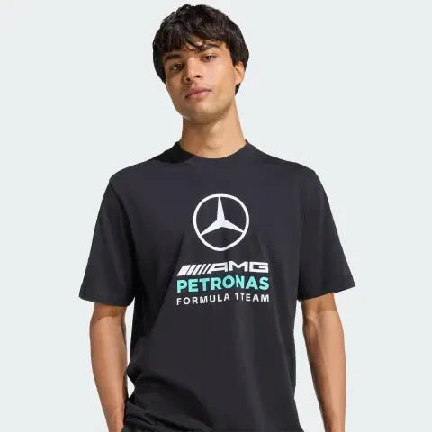 Mercedes - AMG Petronas Formula One Men's DNA Graphic T-Shirt - Black/White Mercedes AMG Petronas